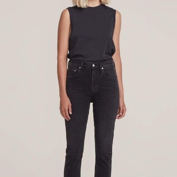 Zara Ribbed Trim Sleeveless Top - Picture 2 of 6